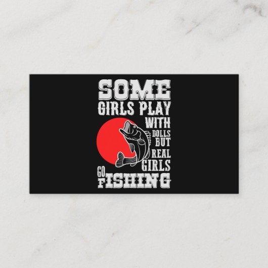 女の子の遊人形と実在女の子行の魚釣り1 名刺 (正面)