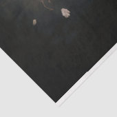 女の子の開花,ハミング鳥とフローラポートレートアート 薄葉紙 (詳細)