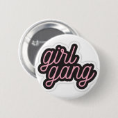 女の子の集団 缶バッジ (正面&裏面)