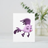 女の子の魚 ポストカード (スタンド正面)