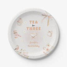 女の子の3歳の誕生日会にぴったりな「Tea for Three Birthday」パーティー