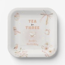 女の子の3歳の誕生日会にぴったりな「Tea for Three Birthday」パーティー