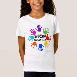 女の子のTシャツをいじめることを止めて下さい Tシャツ