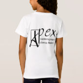 女の子のTシャツ Tシャツ (裏面)