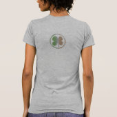 女の子のTシャツTIWD Tシャツ (裏面)