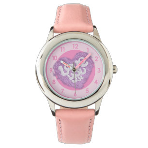 女の子はあなたを愛するハート腕時計 腕時計