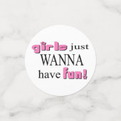 女の子はおもしろいだ！ コンフェッティ (スモール正面)