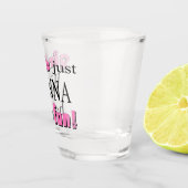 女の子はおもしろいだ！ ショットグラス (右)