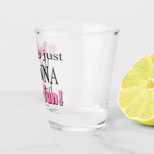 女の子はおもしろいだ！ ショットグラス (右)