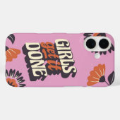 女の子はそれを完了する Case-Mate iPhoneケース (裏面 (横))