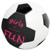 女の子はただおもしろい サッカーボール (3/4)