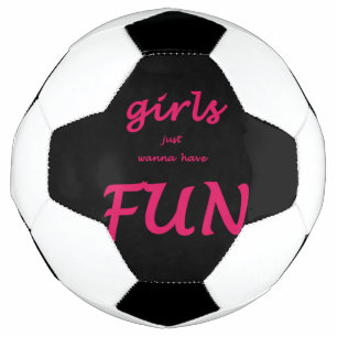 女の子はただおもしろい サッカーボール