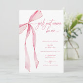 女の子はただひとりの特別な瞬間を望む フォト 1歳の誕生日 招待状 (スタンド正面)