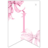 女の子はただ一つの誕生日になりたいだけだ バンティングフラッグ (第2の旗)