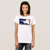 女の子はちょうど銃のワイシャツを持ちたいと思います Tシャツ (正面フル)