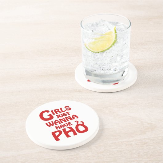 女の子はちょうど電話を持ちたいở コースター (側面)