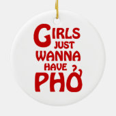 女の子はちょうど電話を持ちたいở セラミックオーナメント (裏面)