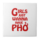 女の子はちょうど電話を持ちたいở タイル (正面)