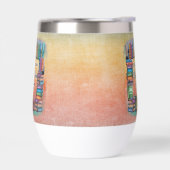 女の子はみんな本とワインが必要 (左面)