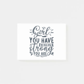 女の子はアイディアが無い強い ポストイット