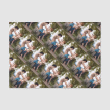 女の子はキューピッドバレンタインブーゲー絵画の