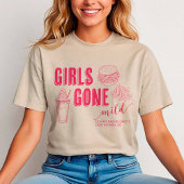 女の子はマイルドブリーズメイドバッハ行った Tシャツ
