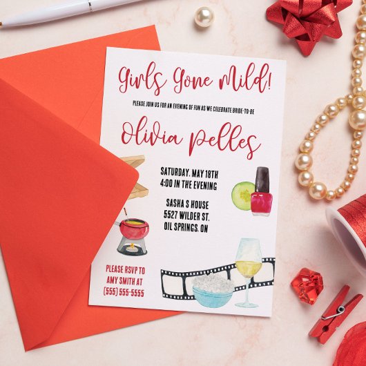 女の子はマイルド！おもしろいナイトインバチェロレッテ 招待状