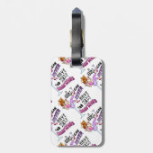 女の子はマルチニスを持ち過ぎることはない ラゲッジタグ (裏面縦)