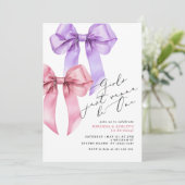 女の子はワンピンクボウツインガールズ 招待状 (スタンド正面)