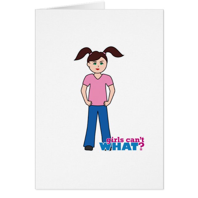 女の子は何ができない？ 女の子 (正面)