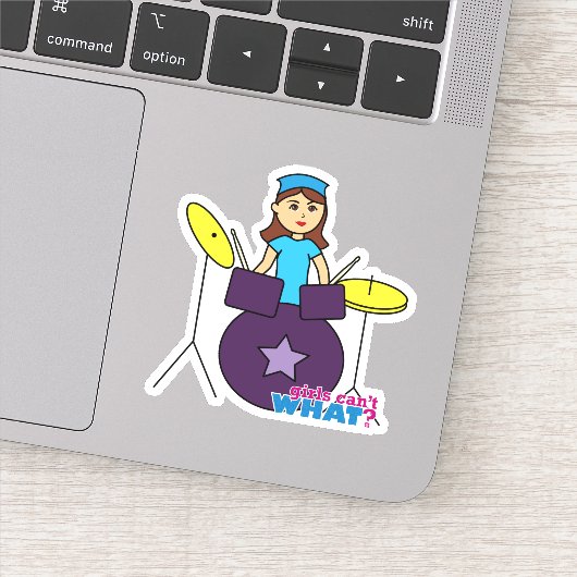 女の子は何が出来ないの？ColorizeMEカスタムデザイン シール (詳細)