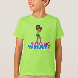 女の子は何が出来ないの？ColorizeMEカスタムデザイン Tシャツ