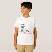 女の子は何でもすることができます(女の子力) Tシャツ (正面フル)