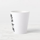 女の子は何でもできる カフェラテマグ (正面)