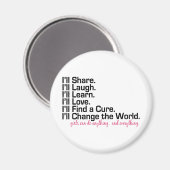 女の子は何でもできる（ガールパワー） マグネット (正面/裏面)