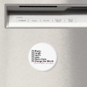 女の子は何でもできる（ガールパワー） マグネット (インサイチュ (食洗機))