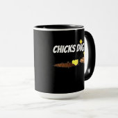 女の子は僕のことが好きなんだ マグカップ (正面右)