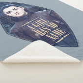 「女の子は名前がない」アルヤ・スターク・グラフィック シェルパブランケット (3/4)