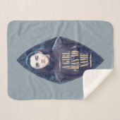 「女の子は名前がない」アルヤ・スターク・グラフィック シェルパブランケット (正面(横))