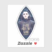 「女の子は名前がない」アルヤ・スターク・グラフィック シール (シート)