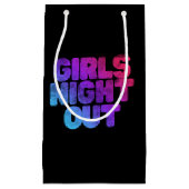 女の子は夜を明かす スモールペーパーバッグ (正面)