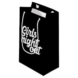 女の子は夜を明かす スモールペーパーバッグ