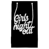 女の子は夜を明かす スモールペーパーバッグ (正面)