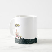 女の子は太陽を望む コーヒーマグカップ (正面左)