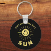 女の子は太陽を欲しがる🌞 キーホルダー (正面)