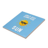 女の子は太陽を浴びたい タイル (側面)