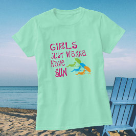 女の子は太陽を浴びたい トライブレンドＴシャツ