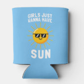 女の子は太陽を浴びたい 缶クーラー (裏面)