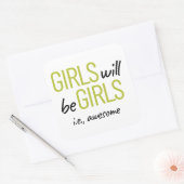 女の子は女の子であるIe。女素晴らし性強化 スクエアシール (封筒)