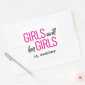 女の子は女の子であるIe。女素晴らし性強化 スクエアシール (封筒)